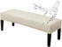 Genina Waterproof Dining Room Bench Covers, Stretch Jacquard Bench Seat Protector Cover,