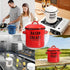 Emptycolor 46oz Bacon Grease Saver with Strainer Grease Container for Kitchen, Cooking Oil Bacon Fat Storage Can Jar