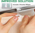 Smatagee Vertical Blinds Repair Kit, 12 Pcs Gear Comb and 12 Pcs Stem for Vanes Carrier of 3-1/2" or 5" Vertical Blinds