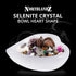 Selenite Crystal Heart Shaped Bowl 10cm, Crystals Smudging Bowl for Reiki Healing, Anxiety Relief & Meditation. Ideal for gift & Home Decor - White by NORTHLANDZ