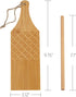 YORSEEK Combo Garganelli Board and Gnocchi Stripper Spaghetti Macaroni Pasta Board Bamboo Rolling Cavatelli Pasta Maker
