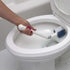 Unger No-Drip Toilet Brush Set, Flexible Neck Scrubber with Portable Caddy Holder for Bathroom Cleaning