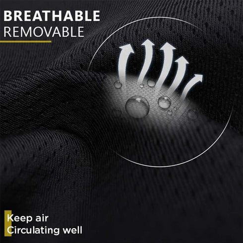 WAQIA 100% Relief14.17x11.8x3.9 (1 Pack, Car Seat Headrest Neck Rest Cushion, Car Seat Neck Pillow Pure Memory Foam