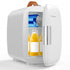 DUMOS Mini Fridge for Bedroom, 4L Compact Personal Fridge Cooler For Skincare,