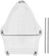 Iron Cover Non Stick Iron Shoe, PTFE Electric Iron Sole Plate Accessory, Fits Smaller Than 220mm x 180mm