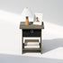 Closet, Furinno TIDUR Night Stand, Square Round Corner Nightstand with Storage Bin, Bedside Table, End Table, Side