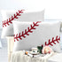 LanS Precise Baseball Sport Series Duvet Cover Bedding Set, 3/4 Piece Set (Duvet Cover + 2 Pillowcases + Sheets)