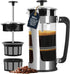 ESPRO P5 French Press Coffee Maker Patented Double Micro-Filter for Grit Free