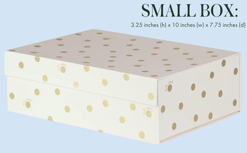 Kate Spade New York Decorative Storage Boxes, 3 Pack Sturdy Organizer Bins, Pink Nesting Boxes with Magnetic Closure,