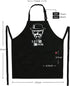 Funny Cooking Aprons for Men - Let’s Cook - Black Chef Grilling BBQ Aprons with 2 Pockets