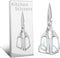 Multi-Function Kitchen Scissors, Heavy Duty Shears for Cutting Food, Chicken, Meat, Fish