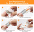 5 AIEVE Bread Lame Dough Scoring Tool, Extractable & Magnetic Sourdough Scoring Tool with Replacement Razor Blades