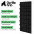 35 5 Closet Closets 68.5H 24.5W GORILLA GRIP Over the Door Shoe Organizer, Large Breathable Mesh Pockets, Space Saving