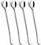 Lovingly Yours 9.5-Inch Long Handle Iced Tea Spoon, Coffee Spoons, Ice Cream