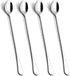 Lovingly Yours 9.5-Inch Long Handle Iced Tea Spoon, Coffee Spoons, Ice Cream