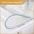 24 48 Inch, 1.4mm Clear Table Protector x Thick Waterproof PVC Plastic Table Cover, Durable Table Pad for Dining Room