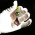 20pcs 38mm Chandelier Crystals Maple Leaf Prism Pendant Parts Connected Glass Octagon Beads Chain for Chandelier