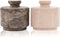 MARBLOUS KRAFTS Marble Salt Cellar 3" Oceanic and Verona Celtic Salt and