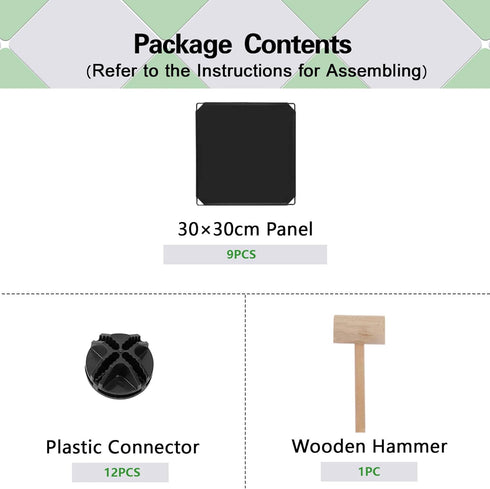 2-Cube Closet 12.4" 12.4" 24.8" C&AHOME Cube Storage, Organizer Units, Plastic Storage Shelves, DIY Book Shelf, Modular