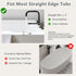 31.5" 11 Bathtub Splash Guard for Tub Kids, Silicone Splash Shield with Suction Cups, Toy Tray Shelf, No Spill Water