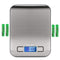 Digital Kitchen Food Scale 11 lb, Grams and Ounces, Small Stainless Steel Backlit, Batteries Included.