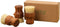 Teak Dish Scrub Brush 3PCS by HTB, Good Grip Small Wooden Dish