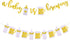 A Baby is Brewing Baby Shower Banner - Diaper Party Decor for Gender Reveal and Pregnancy Celebration