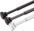 KXLIFE 2 Pack Decorative Tension Curtain Rod, 1/2-inch Nickle Drapery Rod for Window, (36-60 Inches)