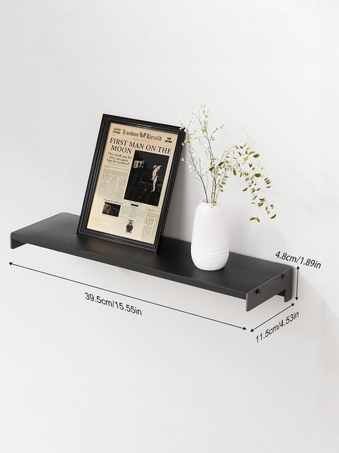 Set 6, Floating Shelves for Wall, Shelves for Decor Storage of Wall Mounted Wood Shelf for Bedroom, Living Room
