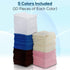 12"x12" (50 Pack) Commercial Simpli-Magic Cotton Wash Cloths Highly Absorbent Soft Towels Terry Washcloth for Face