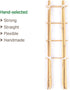 24 Inch 3 Pack Cambaverd Trellis for Potted Plants, Bamboo Trellis Indoor, Natural Garden Trellis for Climbing Plant