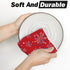 4th 18x26 Inch Set 2 Artoid Mode Red Stars Firework America Patriotic of July Kitchen Towels Dish Towels, Memorial Day