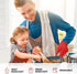 Killer's Instinct Outdoors Heat Resistant Gloves, Oven Mitts with Fingers, Red Cotton Kitchen Holders Double Set