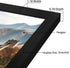 24x30 1 Pack Picrit Picture Frame, Black Engineered Wood Posters Frame for Horizontal or Vertical Wall Mounting