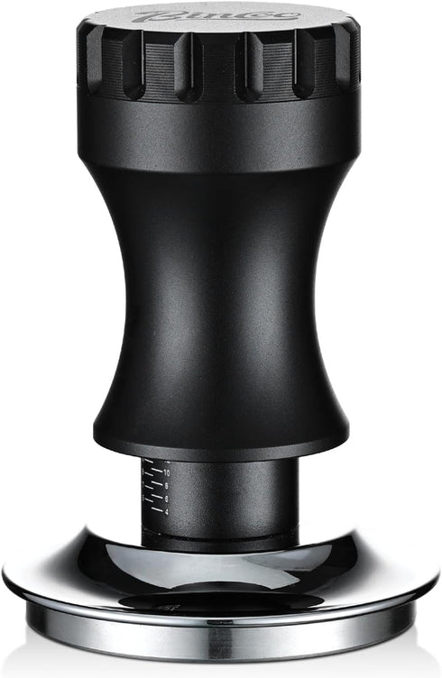 Bincoo Espresso Tamper 58mm, Adjustable Depth Stainless Steel Base Tamper for Barista Home, Fits 58mm Portafilters
