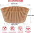 Standard Natural Cupcake Liners for Baking 200 Counts - Caperci Greaseproof Muffin Baking Cups for Wedding Birthday Party Baby Shower Festivals (Natural) by Caperci