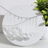 20pcs 3inch LONGWIN Crystal Teardrop Chandelier Pendant Parts Wedding Party Christmas Tree Decorations Ornaments