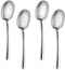X-Large Serving Spoons Set, 12 Inch Slotted Spoon and Serving Spoon, Premium Silverware, Food-grade Stainless Steel,