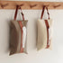 PU Leather Tissues Box Organizer Case, Rectangular Facial Paper Storage Holder with Hanging Strip for Kitchen, Bedroom,