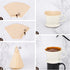 Segarty Pour Over Coffee Maker Set, Single Cup White Ceramic Dripper with 200PCS Size #2 Cone Filters