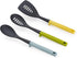 Joseph Joseph Duo 3-Piece Utensil Set with Integrated Tool Rests, Scratch-Free for Non-Stick Cookware