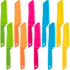 JOVITEC 10 Pieces Kid Plastic Nylon Cooking Knife Set, Safe Knives for Children in the Kitchen