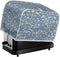 Toaster Cover 2 Slice, Blue Ditsy Floral Wide Slot, French Countryside Toaster Appliance Cover, Machine Washable