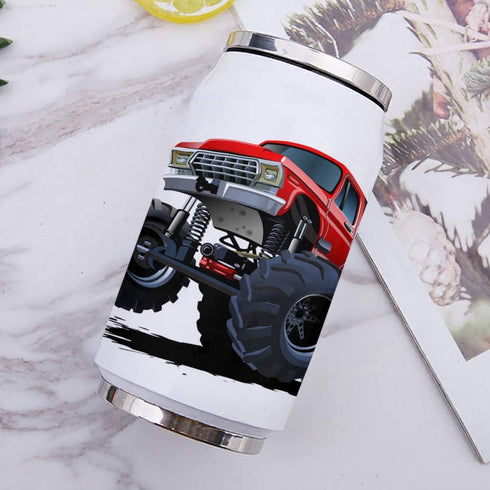 14oz Stainless Steel Tumbler with Lid & Straw, Double Wall Vacuum Insulated Travel Mug for Coffee Beverage Drinks
