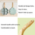 Egg Frying Pan, Nonstick Multi Egg Frying Pan with Brush Scraper, Four-Cup for Burger, Omelet, Camping
