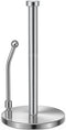 SMARTAKE Paper Towel Holder, Standing Weighted Base Non-Slip Dispenser with Spring Arm for Easy Tear