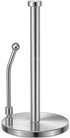 SMARTAKE Paper Towel Holder, Standing Weighted Base Non-Slip Dispenser with Spring Arm for Easy Tear