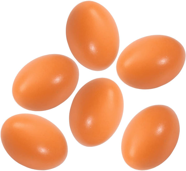 Azatemgo Wooden Eggs Fake Eggs Dummy Eggs Nest Eggs Help Laying Hen Agricultural