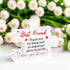 2.2 2.8 inch Friend Gifts for Women Men - Gift for Her Him, Present for Friendship Birthday, Engraved Acrylic Block