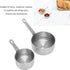 2pcs Sauce Cup 304 Stainless Steel Stackable Handle Design Mini Sauce Pan for Banquet Outdoor Picnic,Ramekin Dipping Sauce Seasoning Bowls with Handle for Gravy, Pepper